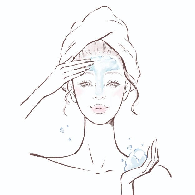 Ｔゾーンから洗い始めましょう